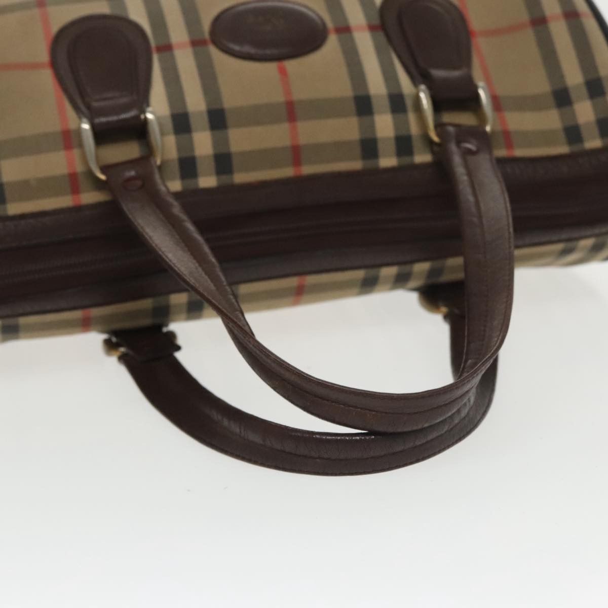 Burberry Nova Check Beige Canvas Travel Bag (Pre-Owned) Size ONE SIZE - 5 Thumbnail
