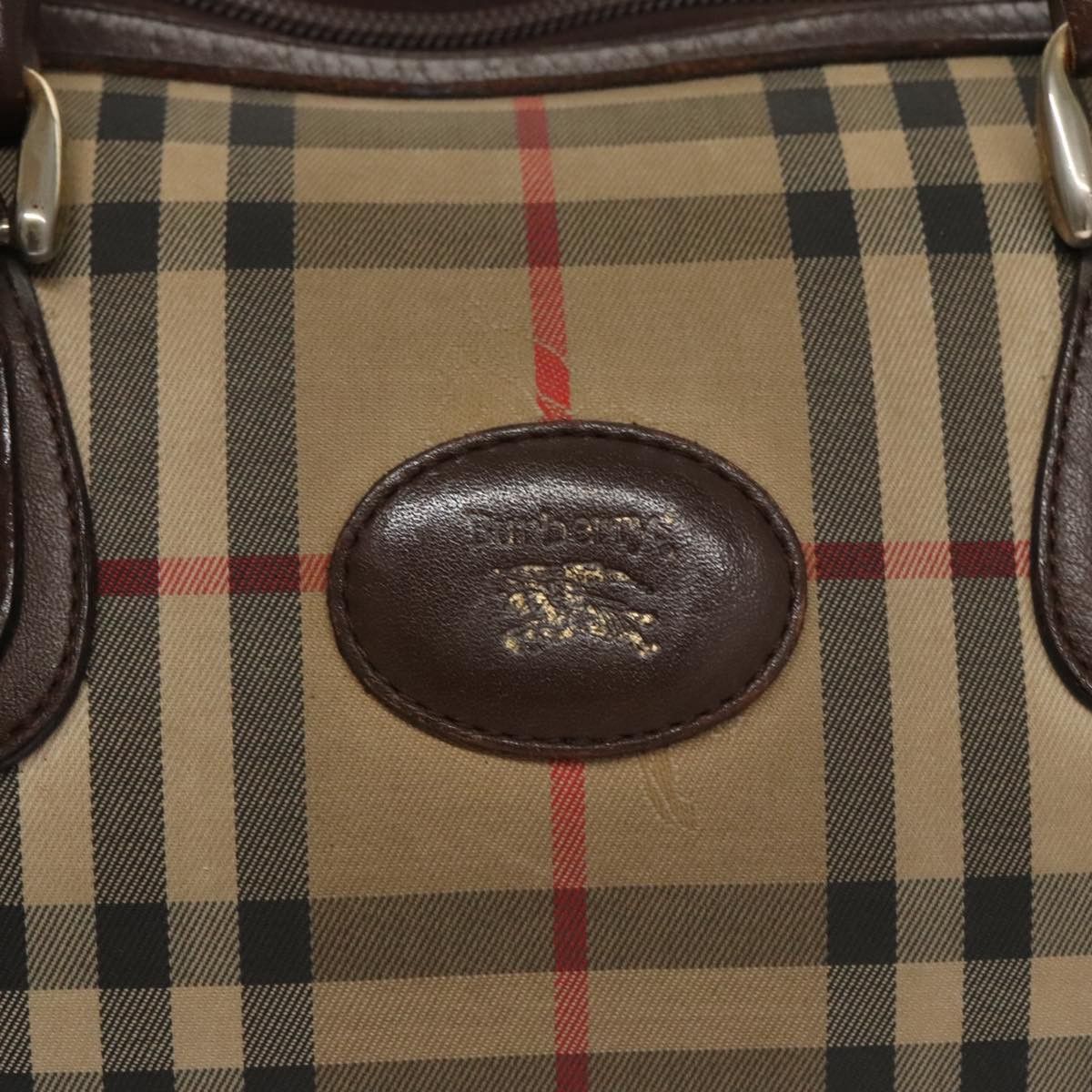 Burberry Nova Check Beige Canvas Travel Bag (Pre-Owned) Size ONE SIZE - 15 Thumbnail