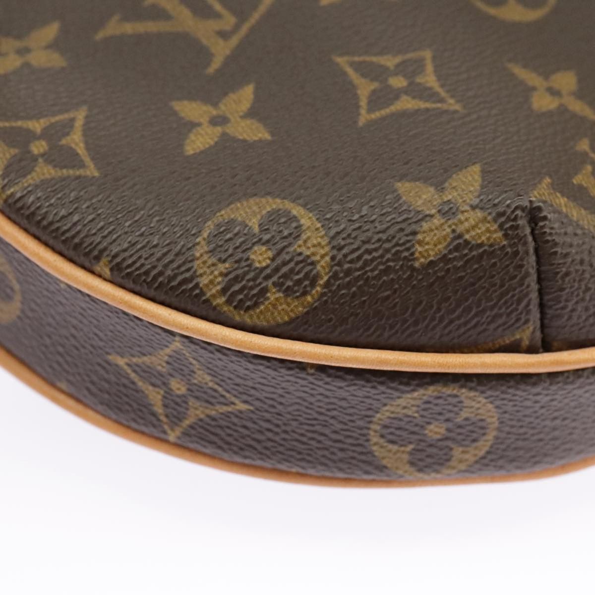 Louis Vuitton Croissant Brown Canvas Shoulder Bag (Pre-Owned) Size ONE SIZE - 10 Thumbnail