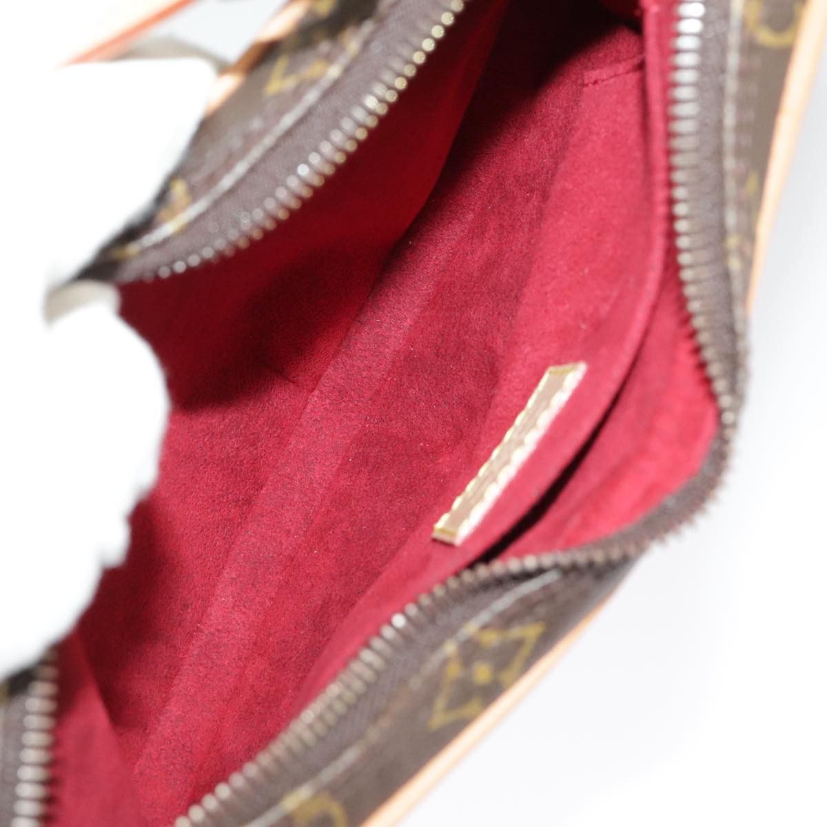 Louis Vuitton Croissant Brown Canvas Shoulder Bag (Pre-Owned) Size ONE SIZE - 16 Thumbnail
