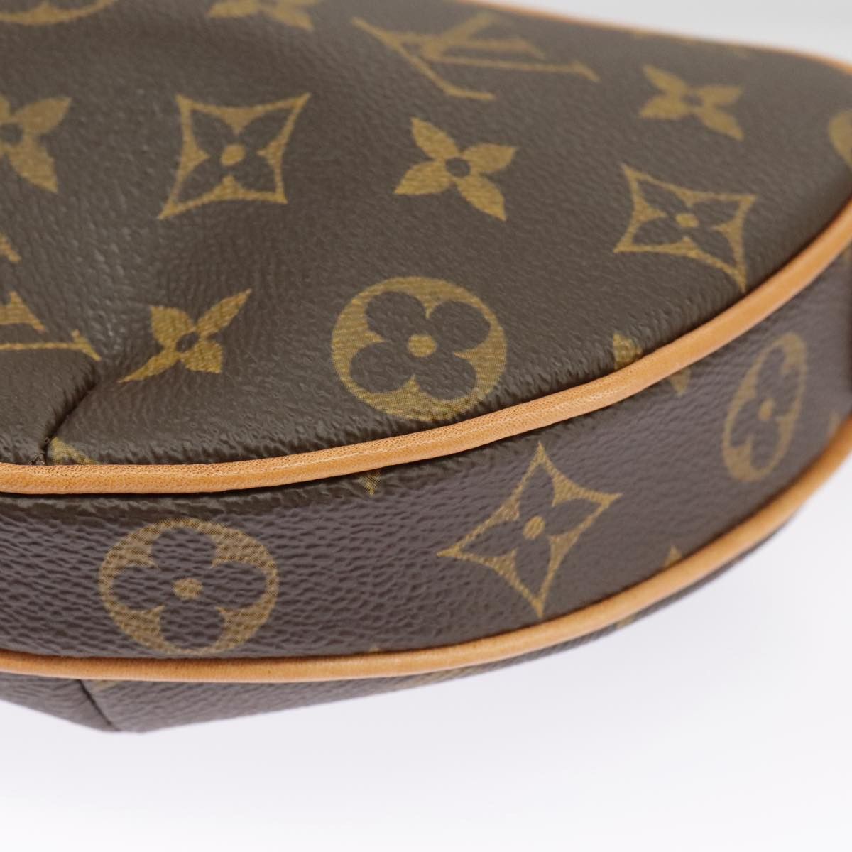 Louis Vuitton Croissant Brown Canvas Shoulder Bag (Pre-Owned) Size ONE SIZE - 13 Thumbnail