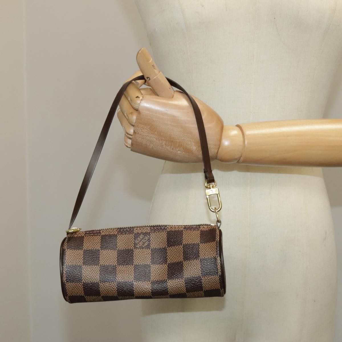 Louis Vuitton Papillon Brown Canvas Clutch Bag (Pre-Owned) Size ONE SIZE - 16 Thumbnail
