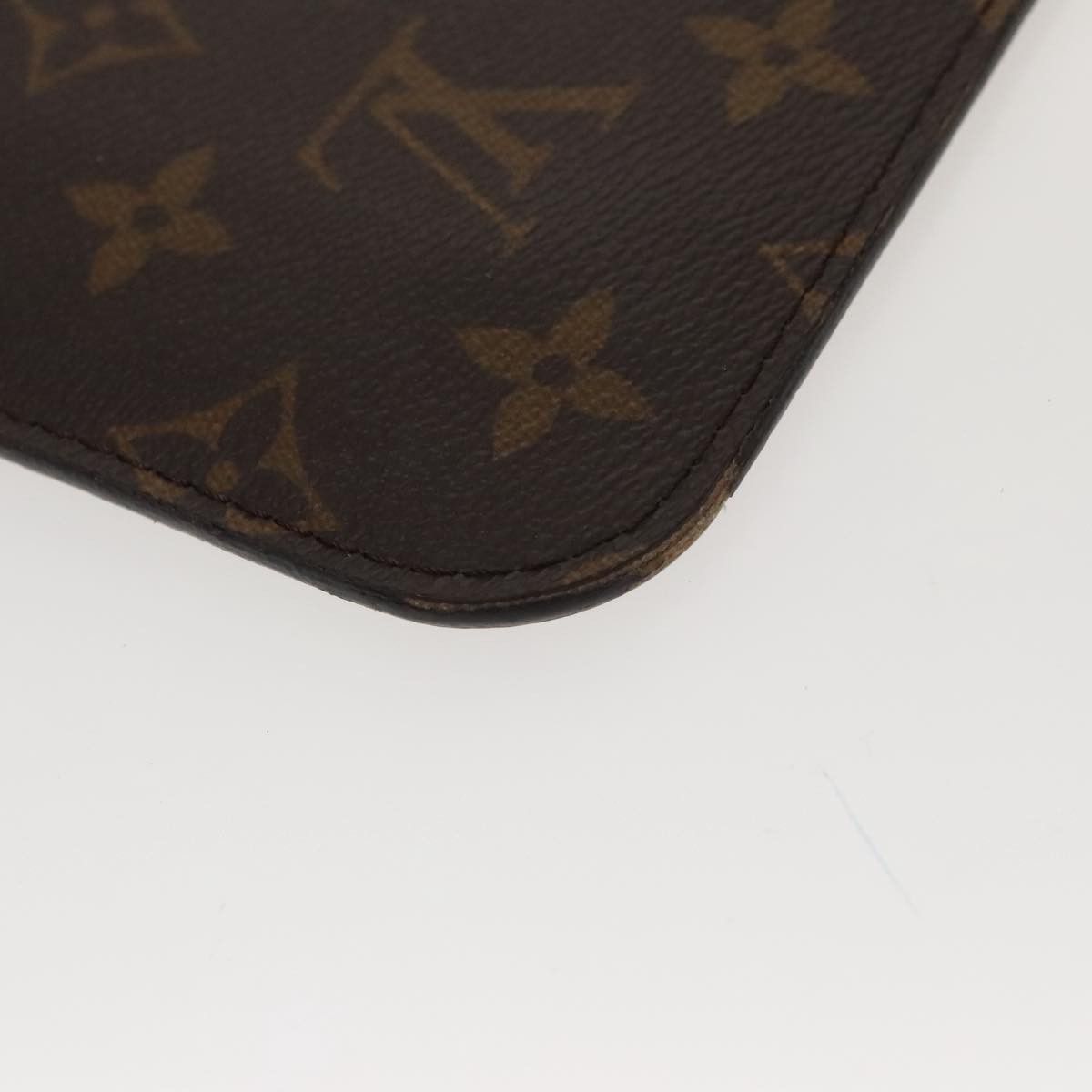Louis Vuitton Pochette Brown Canvas Clutch Bag (Pre-Owned) Size ONE SIZE - 10 Thumbnail