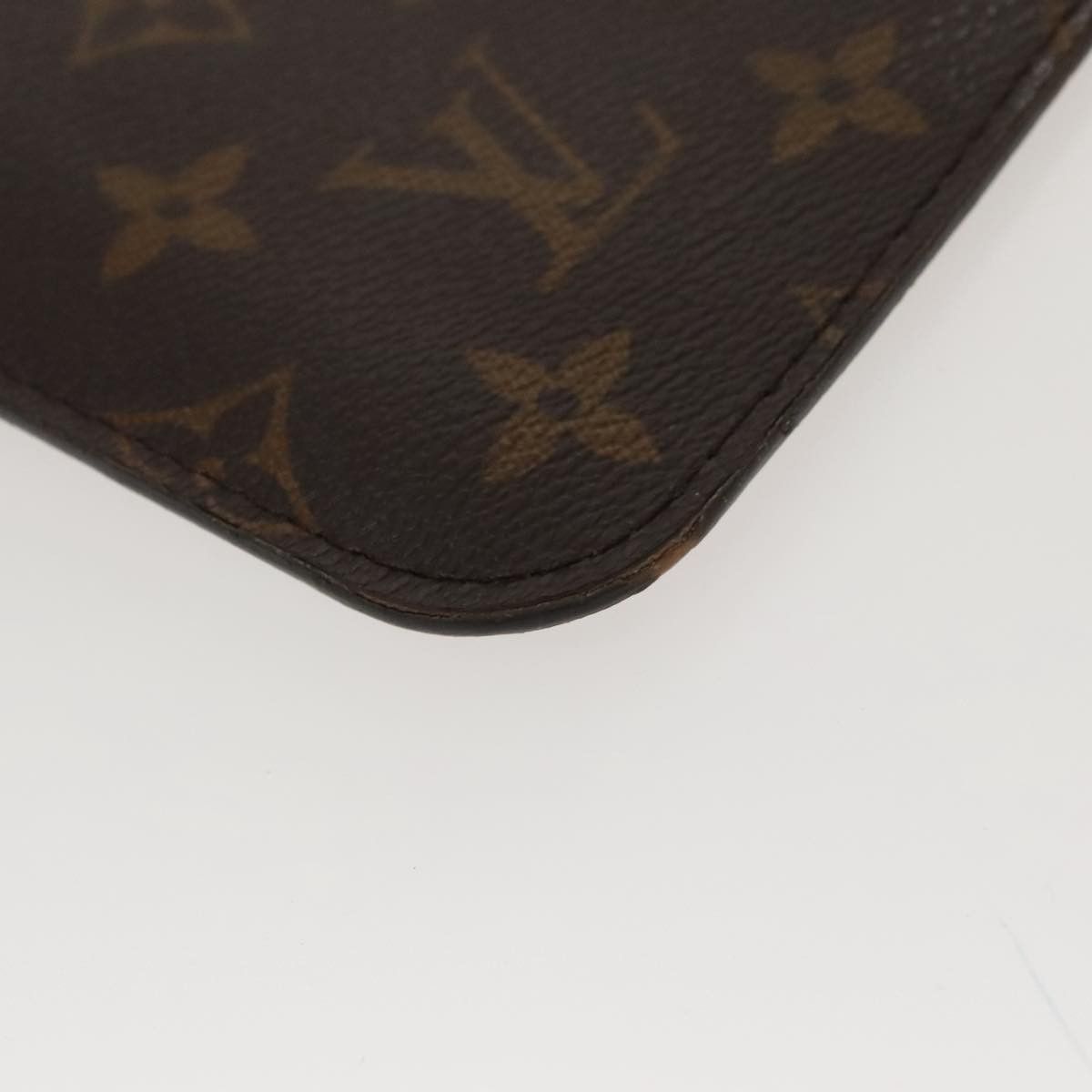 Louis Vuitton Pochette Brown Canvas Clutch Bag (Pre-Owned) Size ONE SIZE - 8 Thumbnail