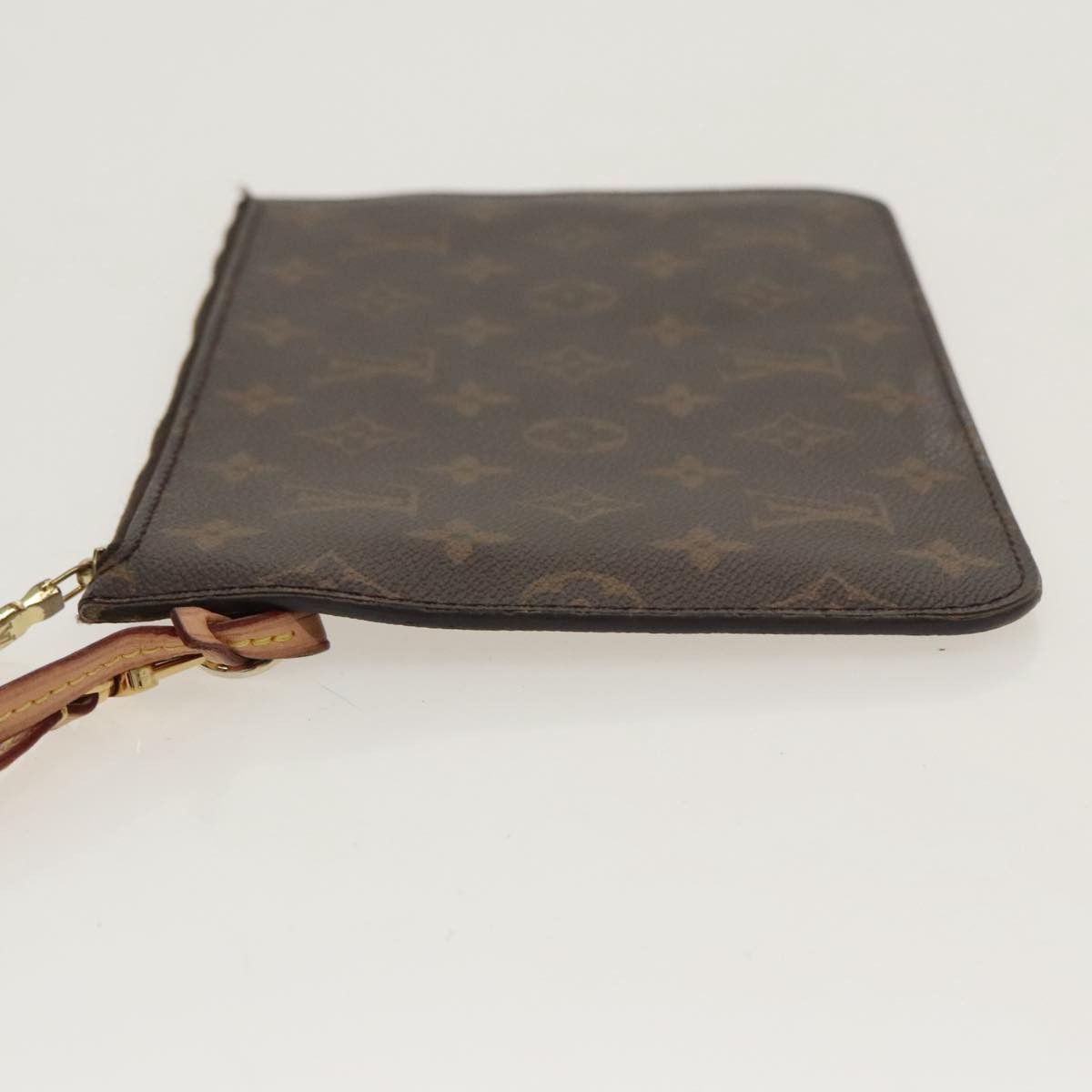 Louis Vuitton Pochette Brown Canvas Clutch Bag (Pre-Owned) Size ONE SIZE - 4 Thumbnail