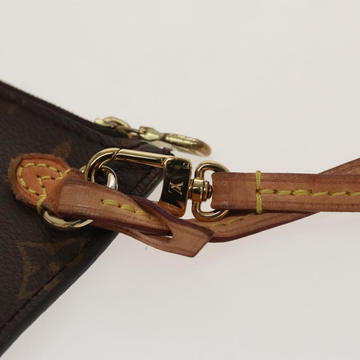 Louis Vuitton Pochette Brown Canvas Clutch Bag (Pre-Owned) Size ONE SIZE - 12 Thumbnail