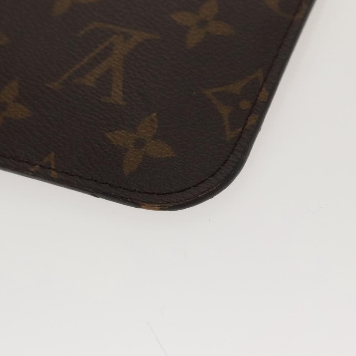 Louis Vuitton Pochette Brown Canvas Clutch Bag (Pre-Owned) Size ONE SIZE - 9 Thumbnail