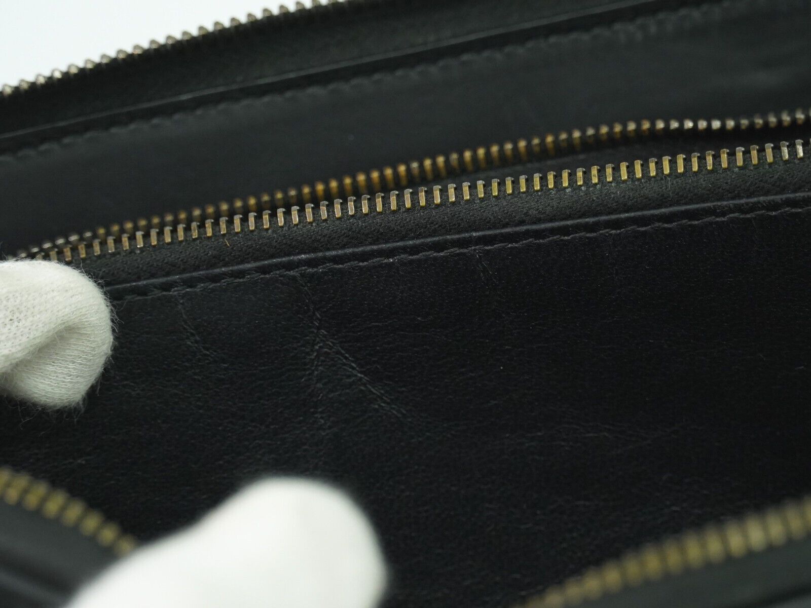 Bottega Veneta Black Leather Wallet (Pre-Owned) Size ONE SIZE - 10 Thumbnail