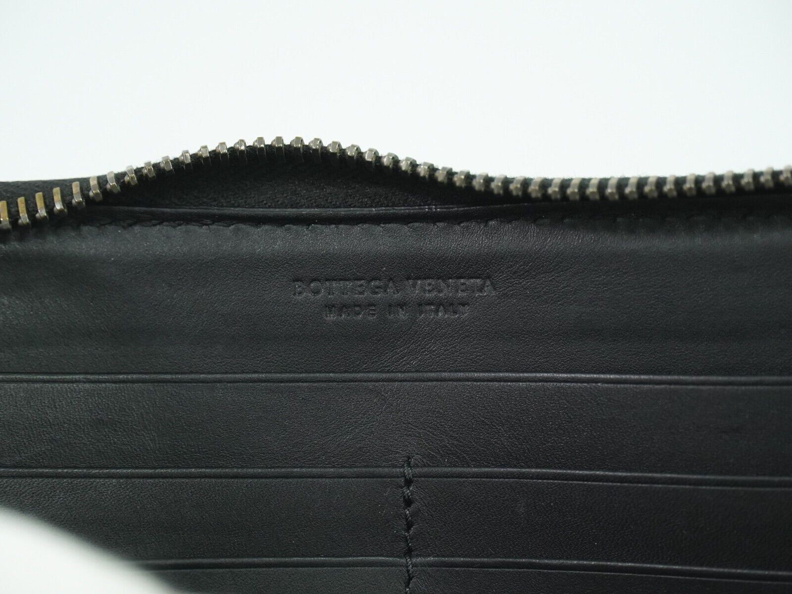 Bottega Veneta Black Leather Wallet (Pre-Owned) Size ONE SIZE - 9 Thumbnail