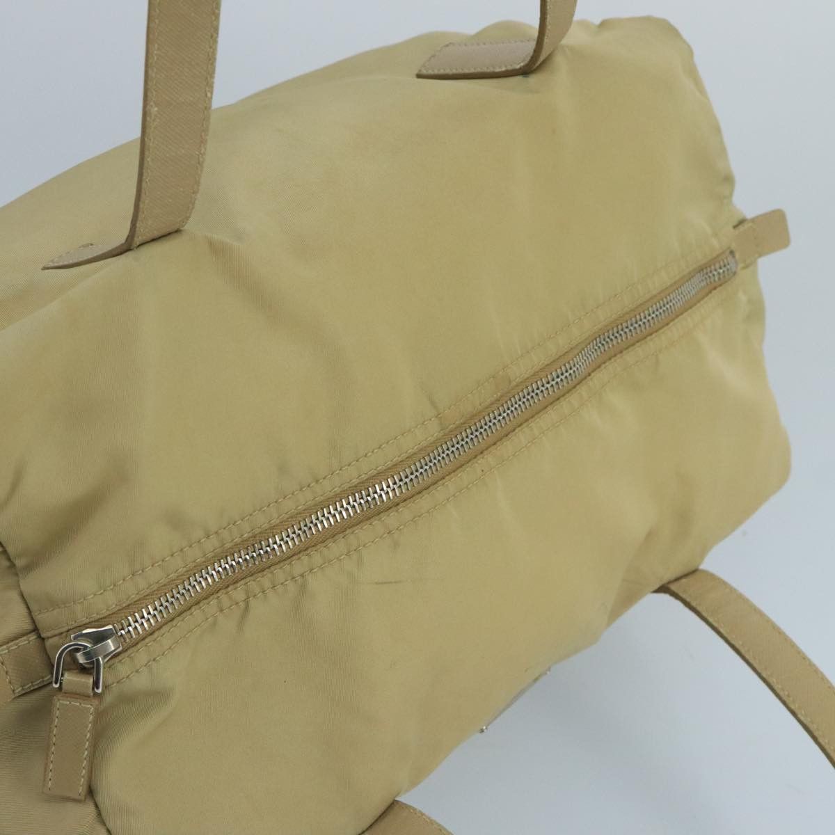 Prada Re-Nylon Beige Synthetic Handbag (Pre-Owned) Size ONE SIZE - 11 Thumbnail