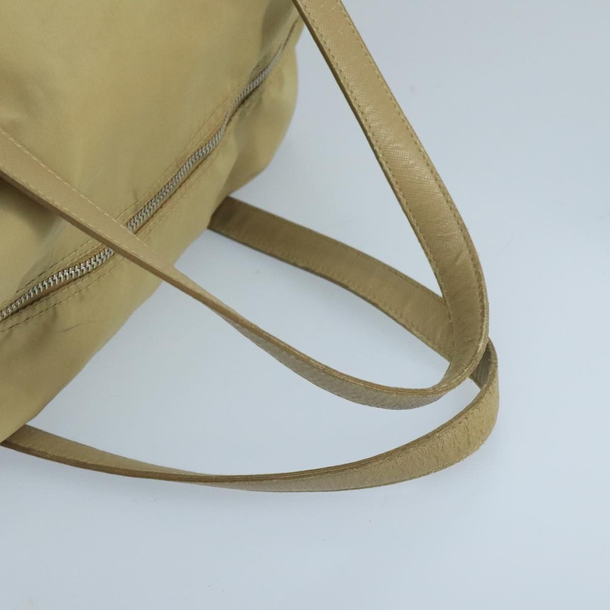 Prada Re-Nylon Beige Synthetic Handbag (Pre-Owned) Size ONE SIZE - 5 Thumbnail
