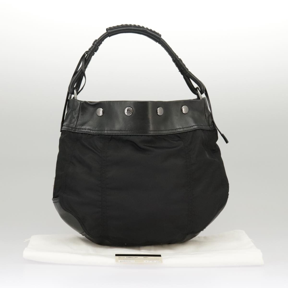 Prada Re-Nylon Black Synthetic Shoulder Bag (Pre-Owned) Size ONE SIZE - 19 Thumbnail