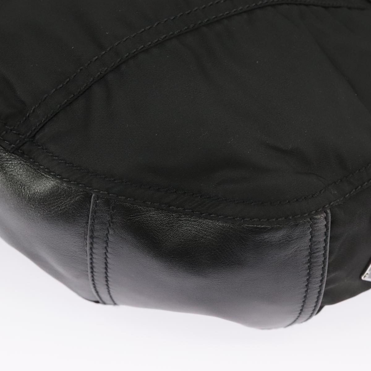Prada Re-Nylon Black Synthetic Shoulder Bag (Pre-Owned) Size ONE SIZE - 11 Thumbnail