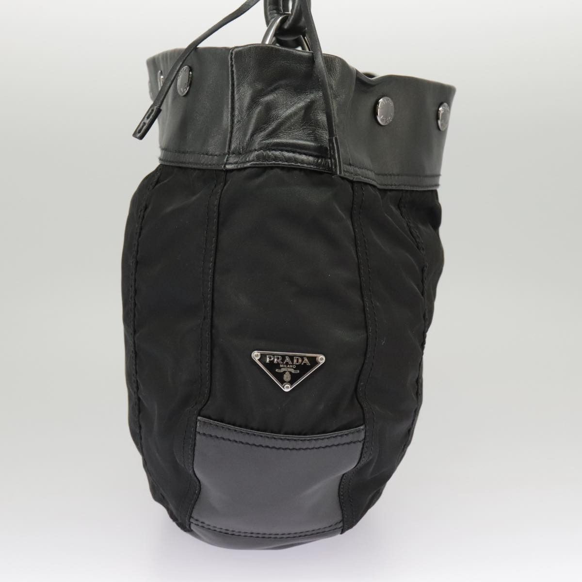 Prada Re-Nylon Black Synthetic Shoulder Bag (Pre-Owned) Size ONE SIZE - 4 Thumbnail