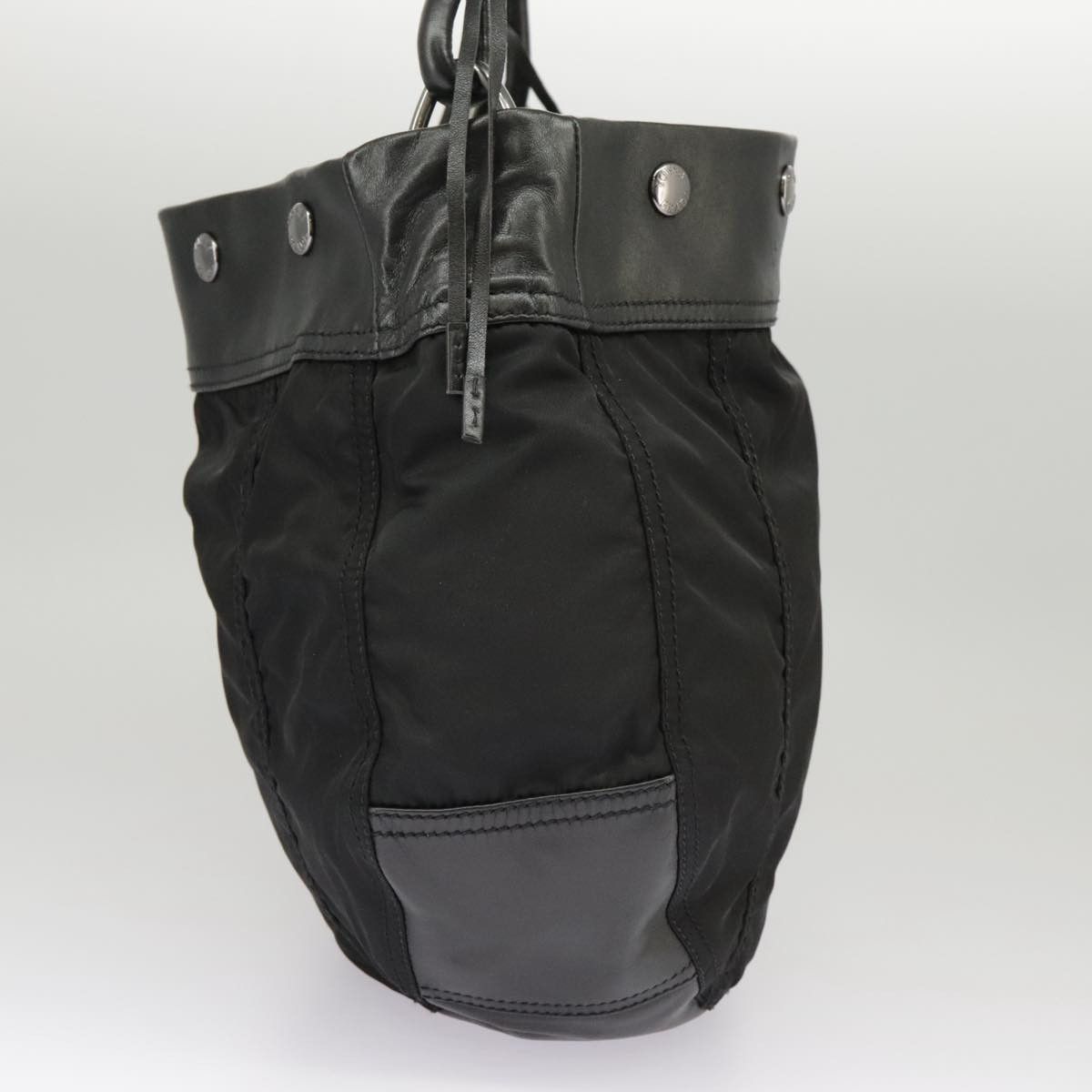Prada Re-Nylon Black Synthetic Shoulder Bag (Pre-Owned) Size ONE SIZE - 3 Thumbnail
