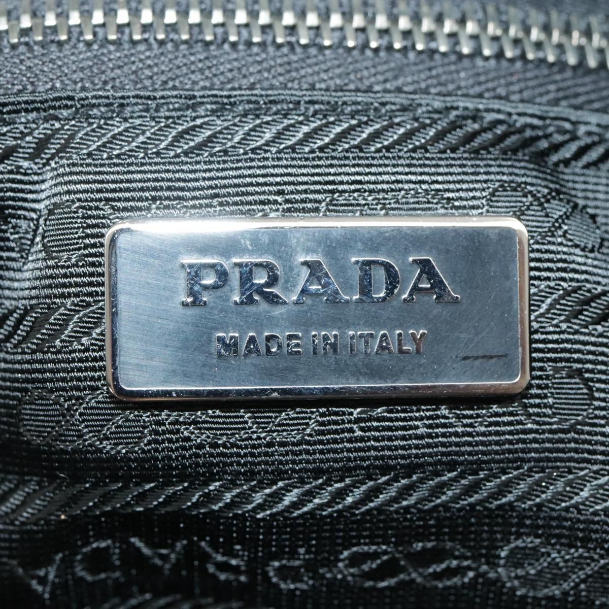Prada Re-Nylon Black Synthetic Shoulder Bag (Pre-Owned) Size ONE SIZE - 16 Thumbnail