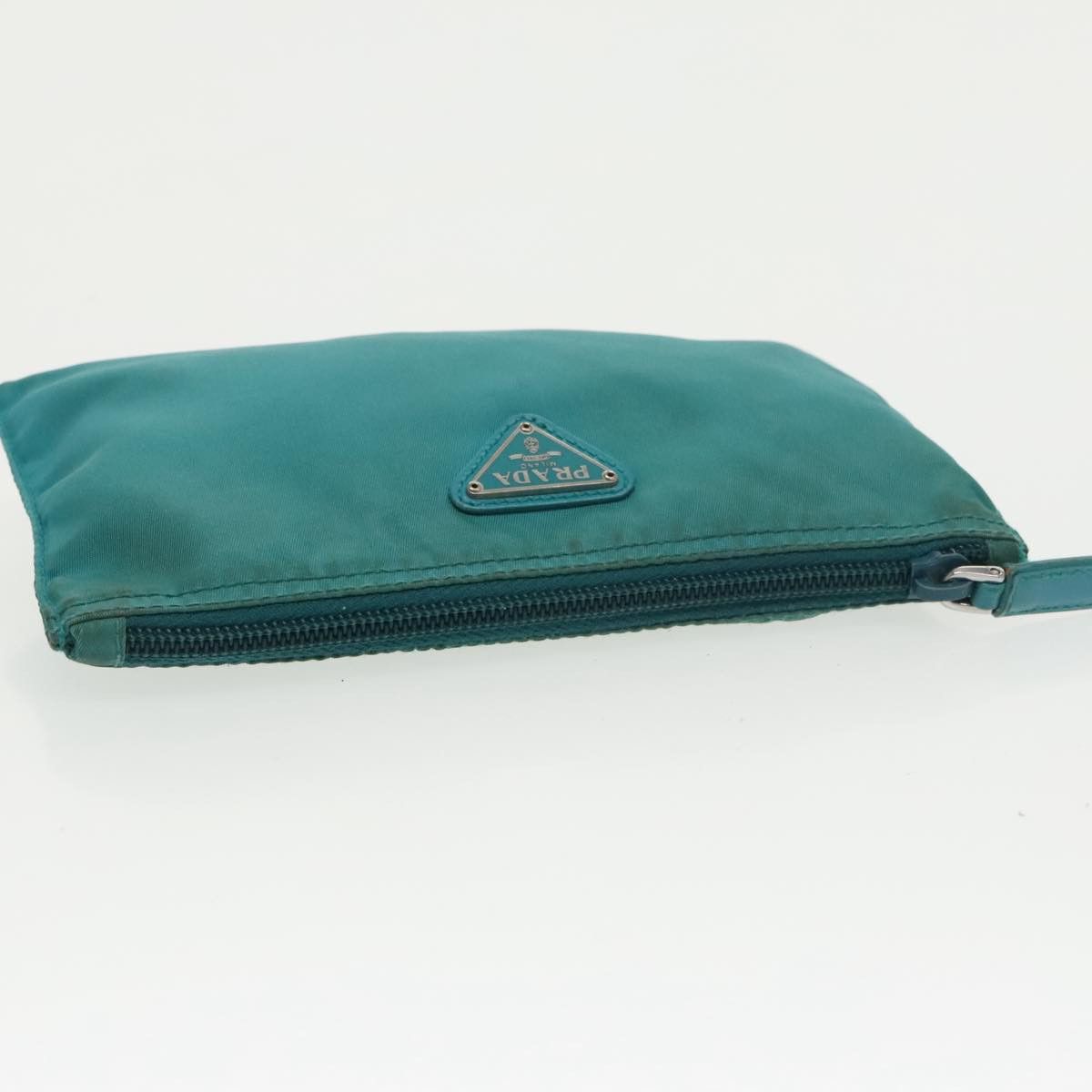 Prada Re-Nylon Blue Synthetic Clutch Bag (Pre-Owned) Size ONE SIZE - 9 Thumbnail