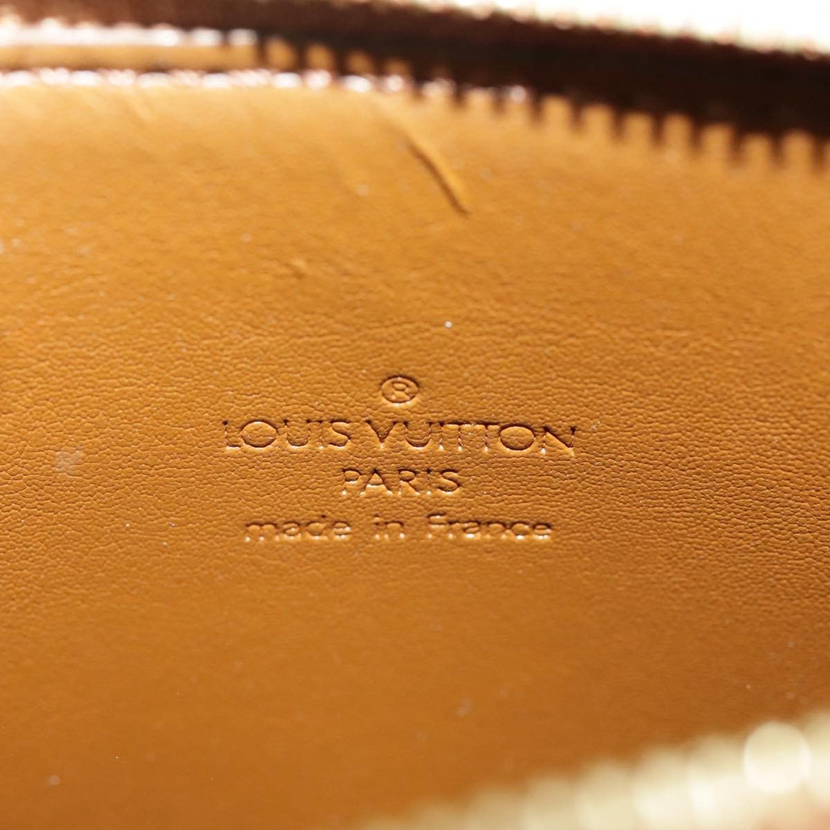 Louis Vuitton Mott Brown Patent Leather Clutch Bag (Pre-Owned) Size ONE SIZE - 17 Thumbnail