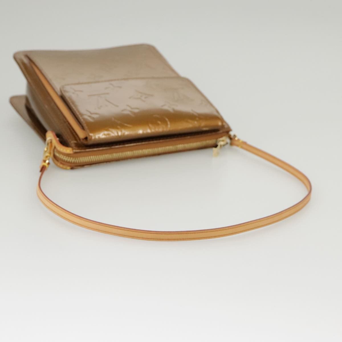 Louis Vuitton Mott Brown Patent Leather Clutch Bag (Pre-Owned) Size ONE SIZE - 5 Thumbnail