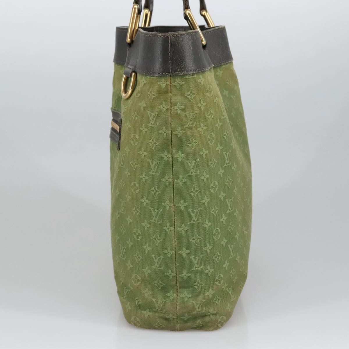 Louis Vuitton Lucille Khaki Canvas Tote Bag (Pre-Owned) Size ONE SIZE - 4 Thumbnail