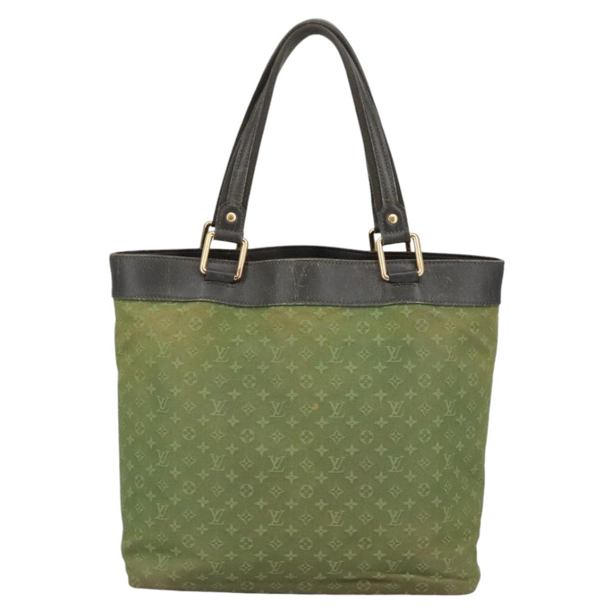 Louis Vuitton Lucille Khaki Canvas Tote Bag (Pre-Owned) Size ONE SIZE - 2 Thumbnail