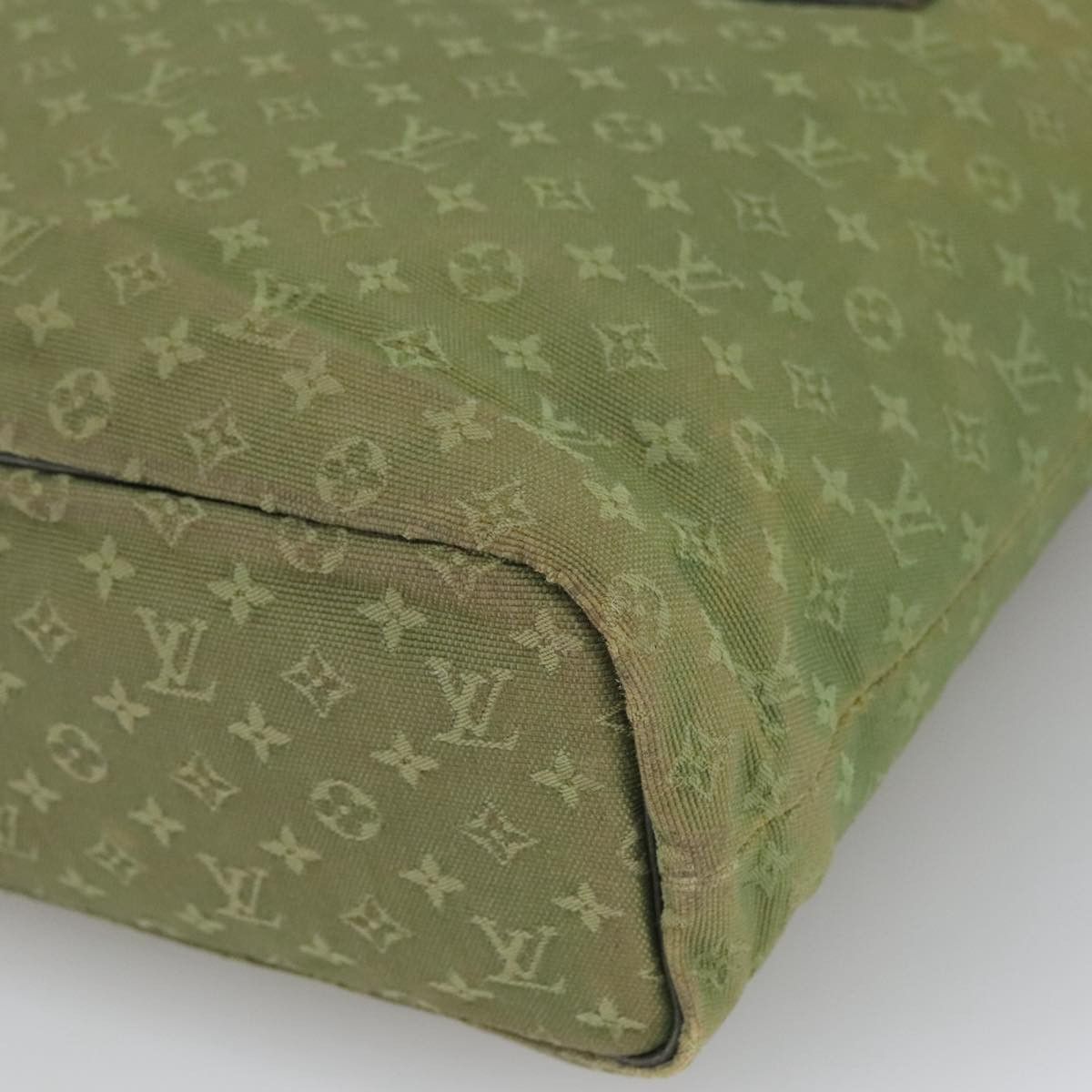 Louis Vuitton Lucille Khaki Canvas Tote Bag (Pre-Owned) Size ONE SIZE - 6 Thumbnail