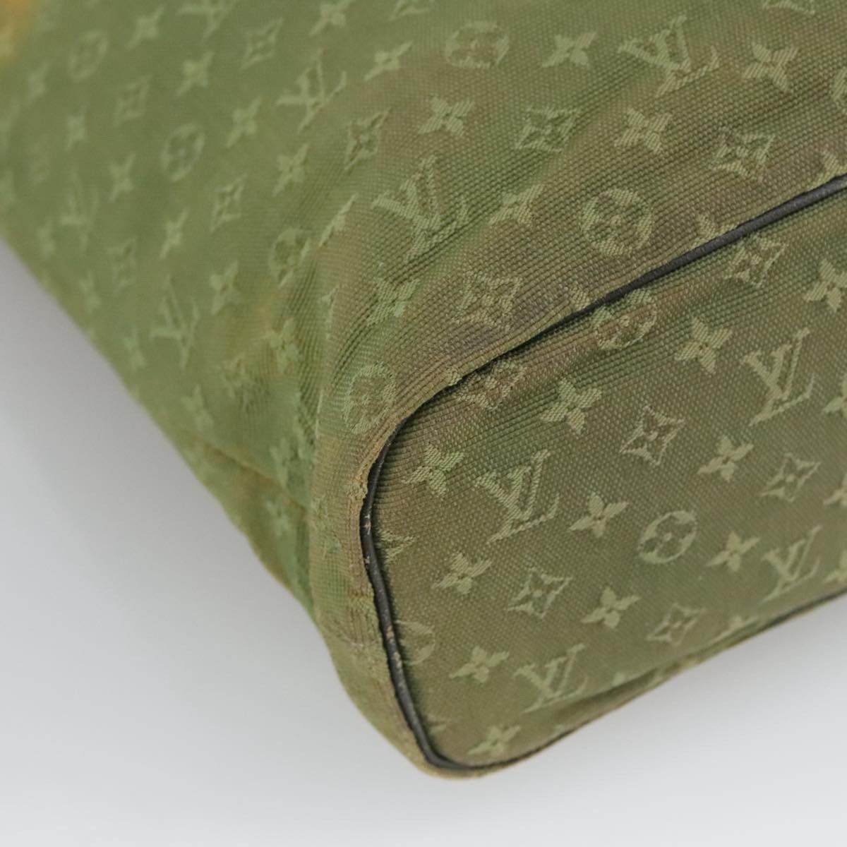 Louis Vuitton Lucille Khaki Canvas Tote Bag (Pre-Owned) Size ONE SIZE - 7 Thumbnail