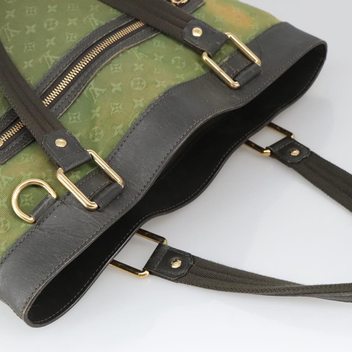 Louis Vuitton Lucille Khaki Canvas Tote Bag (Pre-Owned) Size ONE SIZE - 10 Thumbnail