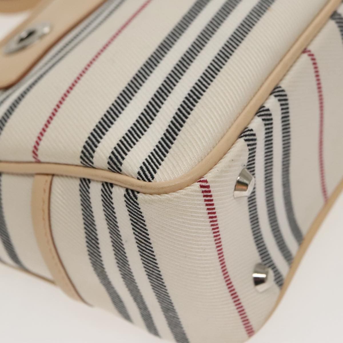 Burberry Nova Check Beige Canvas Shoulder Bag (Pre-Owned) Size ONE SIZE - 8 Thumbnail