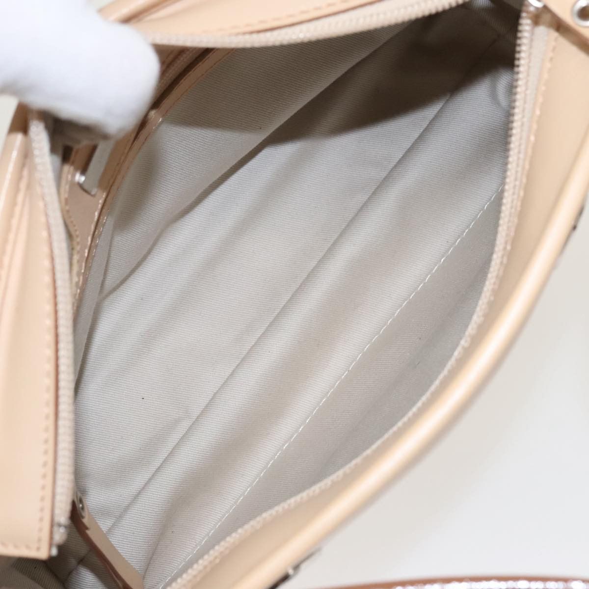Burberry Nova Check Beige Canvas Shoulder Bag (Pre-Owned) Size ONE SIZE - 14 Thumbnail