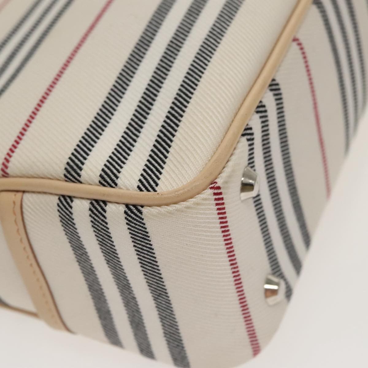 Burberry Nova Check Beige Canvas Shoulder Bag (Pre-Owned) Size ONE SIZE - 9 Thumbnail