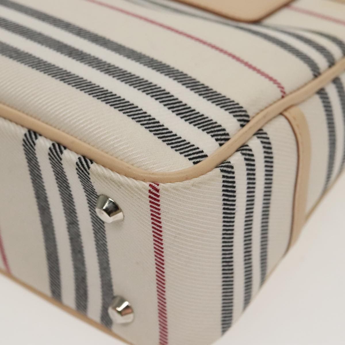 Burberry Nova Check Beige Canvas Shoulder Bag (Pre-Owned) Size ONE SIZE - 7 Thumbnail