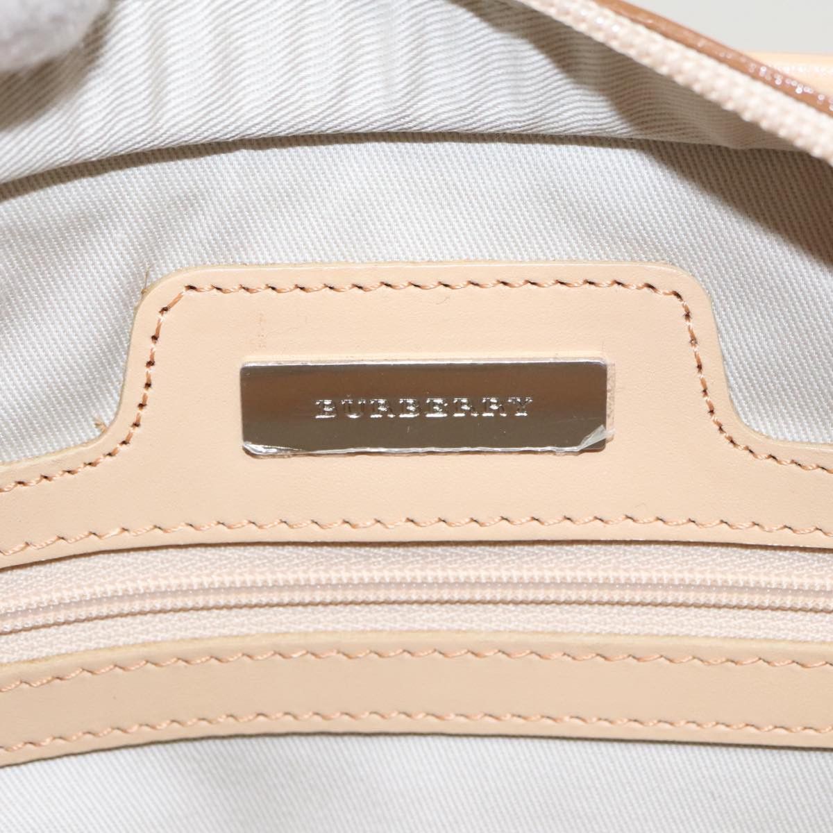 Burberry Nova Check Beige Canvas Shoulder Bag (Pre-Owned) Size ONE SIZE - 15 Thumbnail