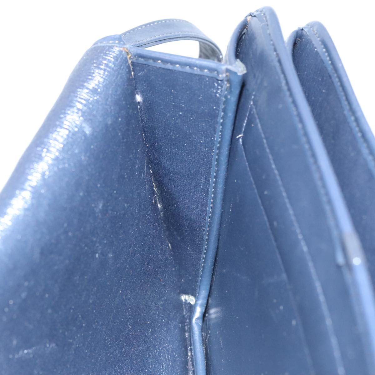Dior Trotter Navy Canvas Shoulder Bag (Pre-Owned) Size ONE SIZE - 11 Thumbnail