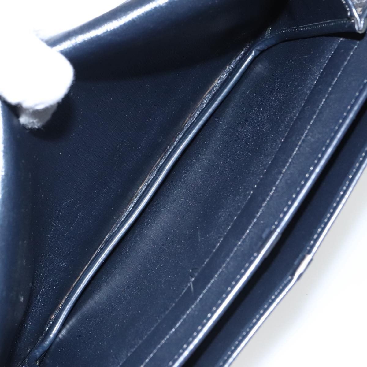 Dior Trotter Navy Canvas Shoulder Bag (Pre-Owned) Size ONE SIZE - 12 Thumbnail