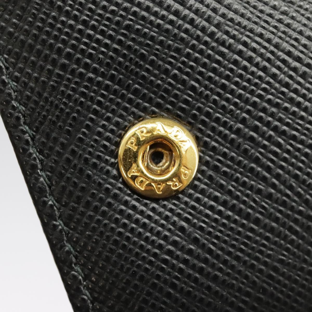 Prada Saffiano Black Leather Wallet (Pre-Owned) Size ONE SIZE - 15 Thumbnail