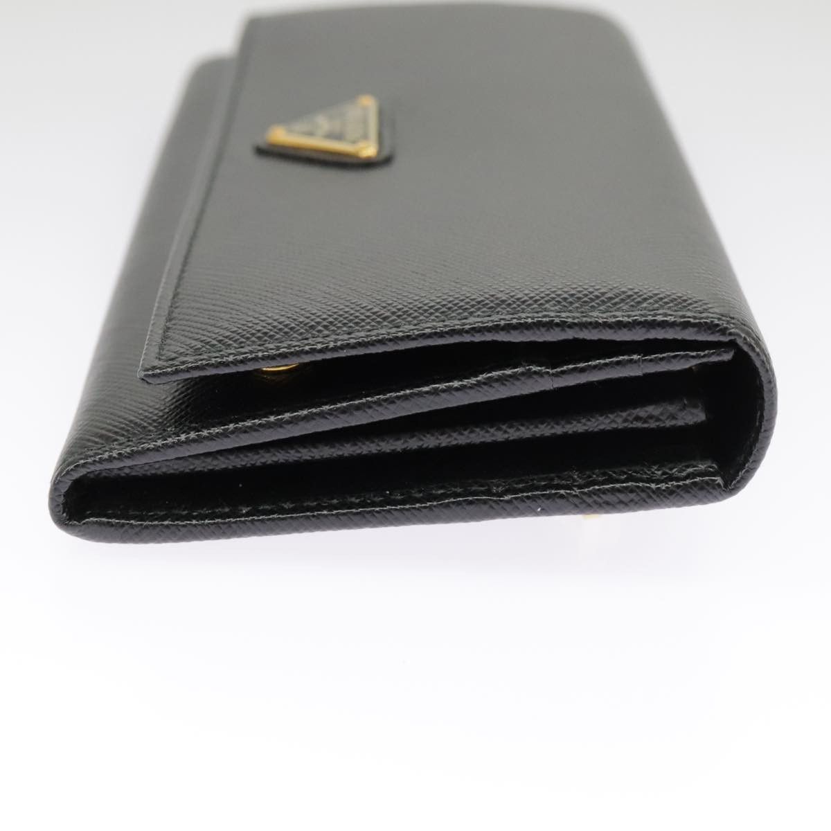 Prada Saffiano Black Leather Wallet (Pre-Owned) Size ONE SIZE - 5 Thumbnail