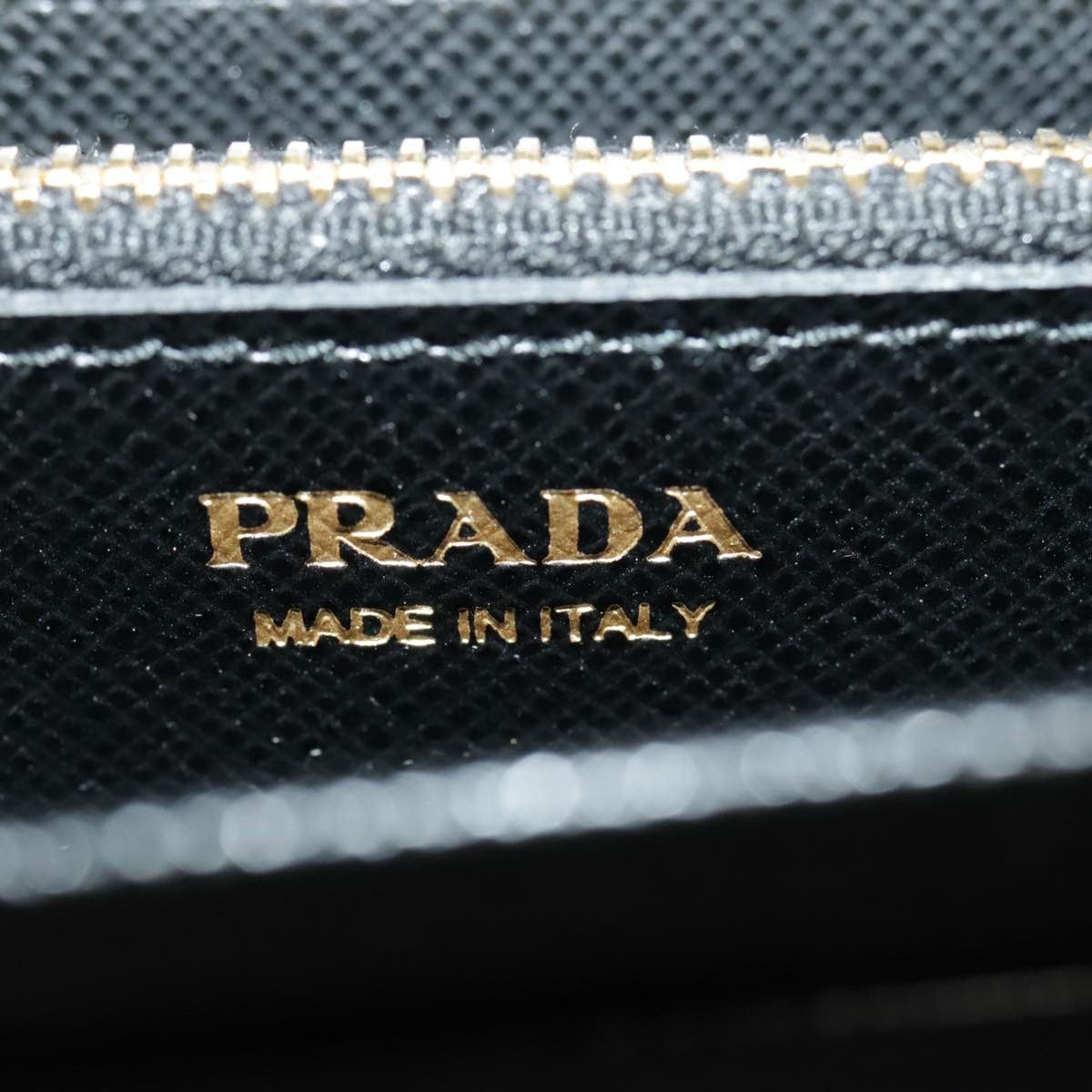 Prada Saffiano Black Leather Wallet (Pre-Owned) Size ONE SIZE - 18 Thumbnail