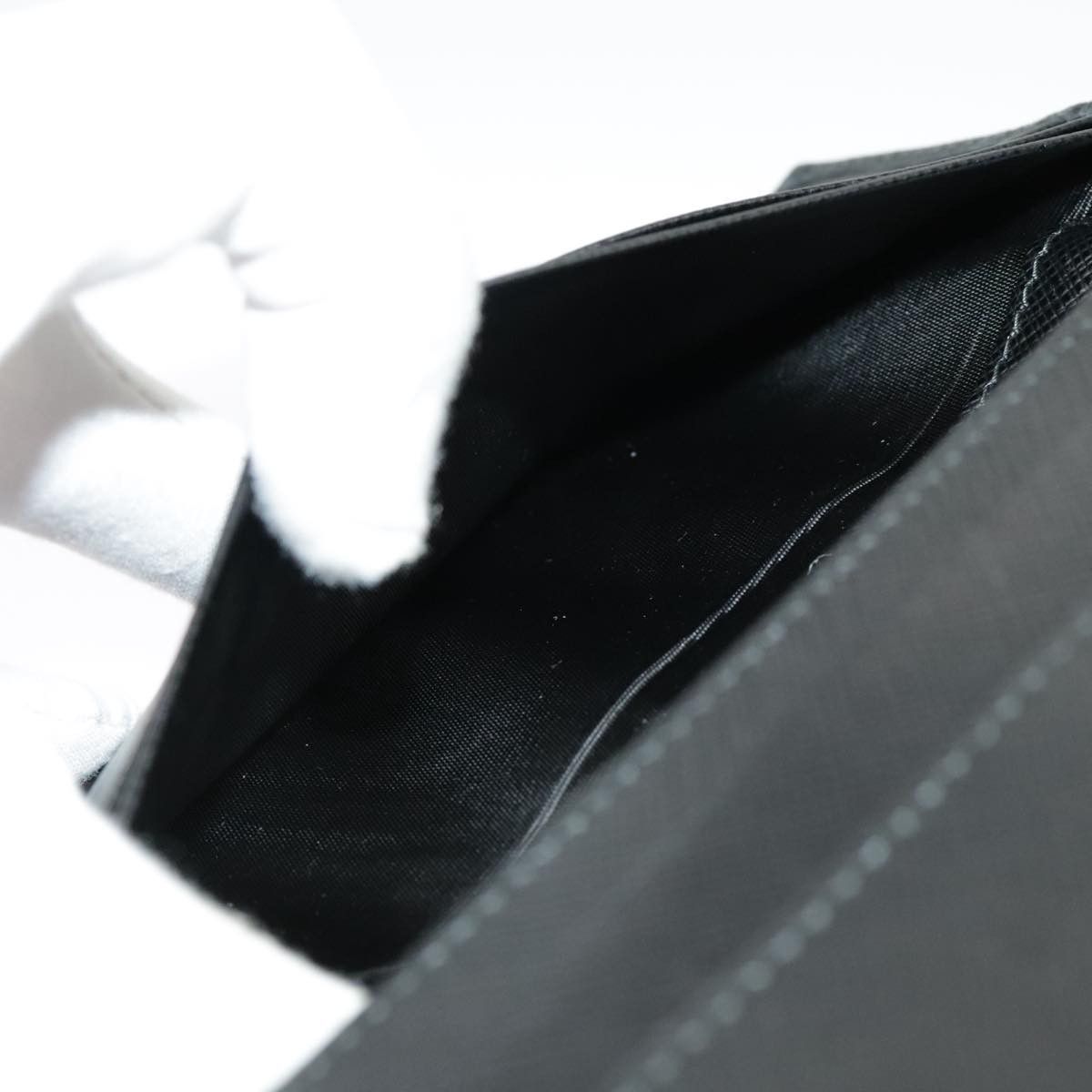Prada Saffiano Black Leather Wallet (Pre-Owned) Size ONE SIZE - 20 Thumbnail