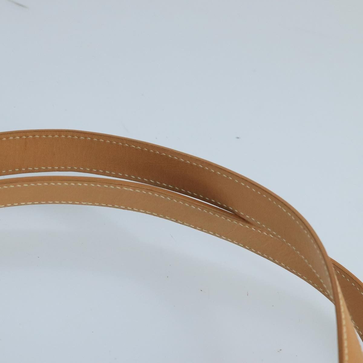 Salvatore Ferragamo Gancini Beige Leather Shoulder Bag (Pre-Owned) Size ONE SIZE - 6 Thumbnail