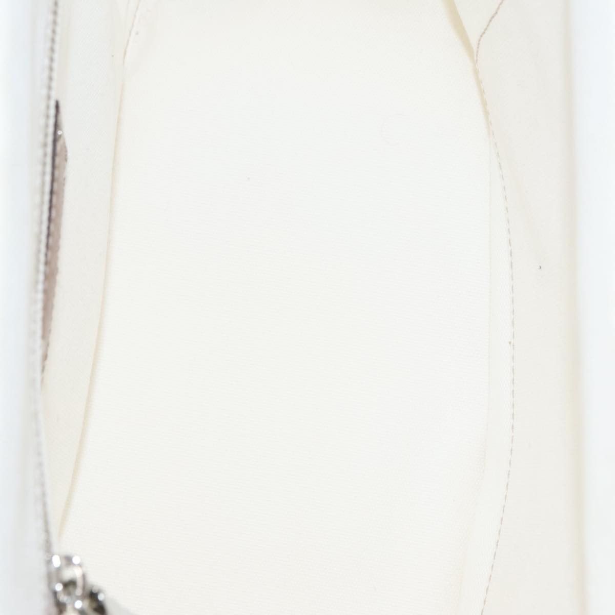Prada Logo Jacquard White Canvas Handbag (Pre-Owned) Size ONE SIZE - 15 Thumbnail