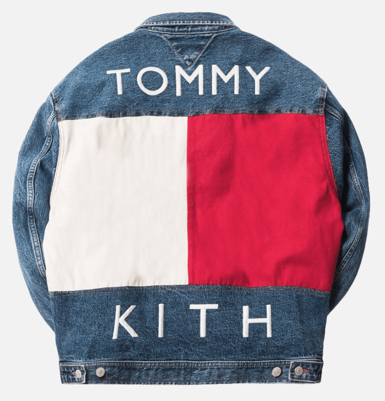 Tommy Hilfiger KITH X TOMMY DENIM TRUCKER JACKET IN VINTAGE BLUE Grailed