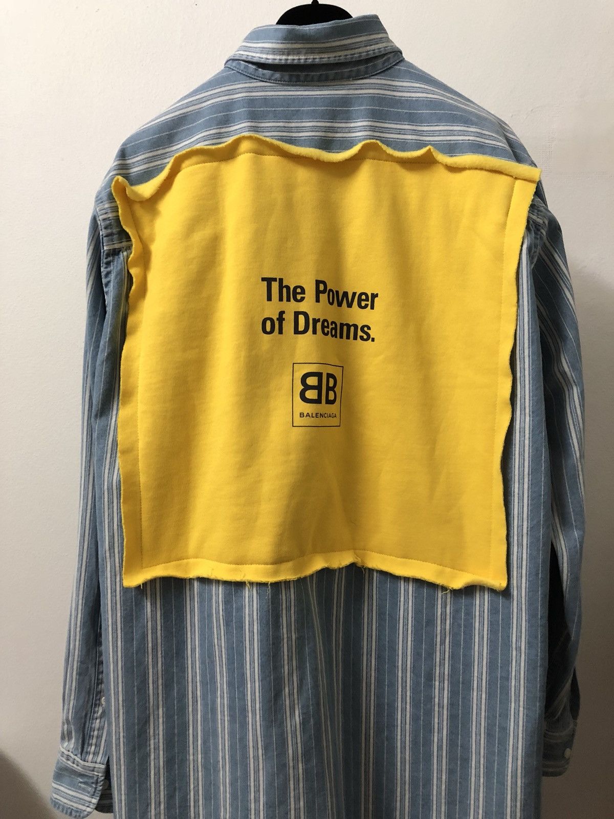 Balenciaga The Power Of Dreams T-shirt in Yellow for Men