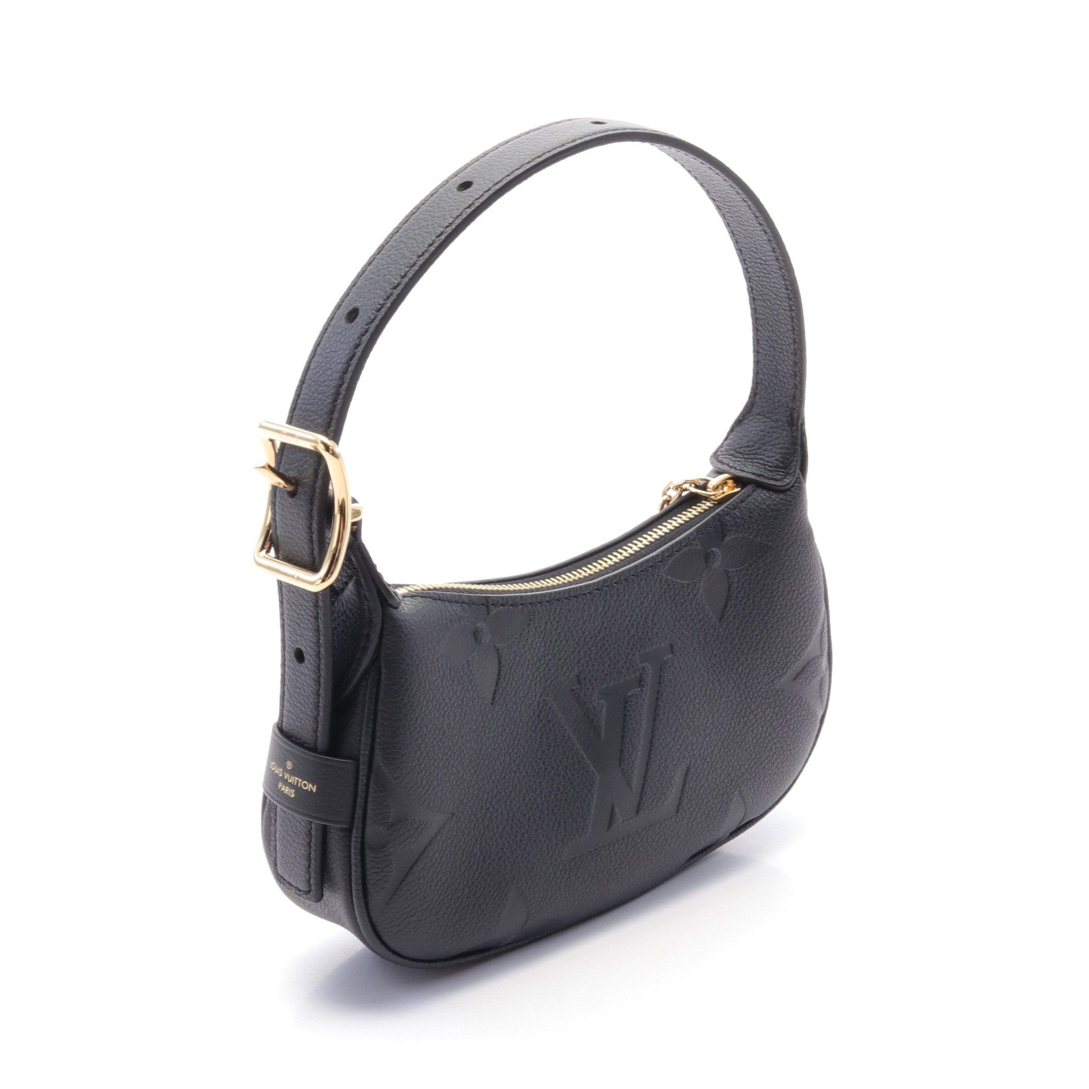 Louis Vuitton Louis Vuitton Mini Moon Monogram Empreinte Noir Shoulder Bag Leather Black Size ONE SIZE - 2 Thumbnail