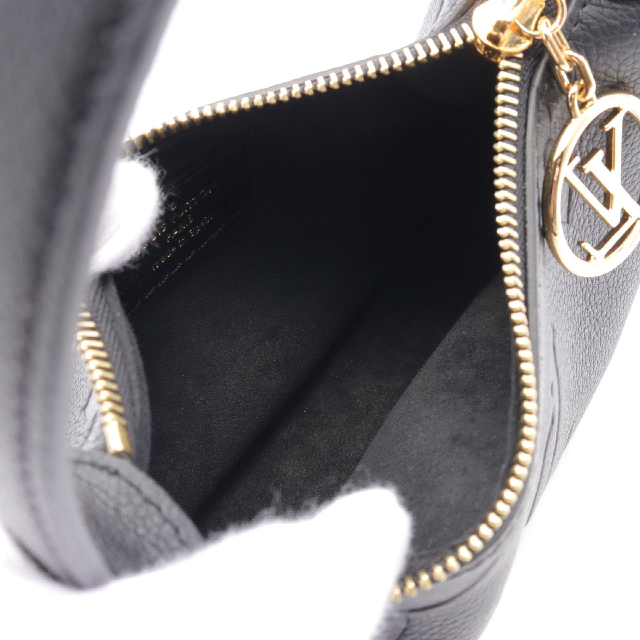 Louis Vuitton Louis Vuitton Mini Moon Monogram Empreinte Noir Shoulder Bag Leather Black Size ONE SIZE - 3 Thumbnail
