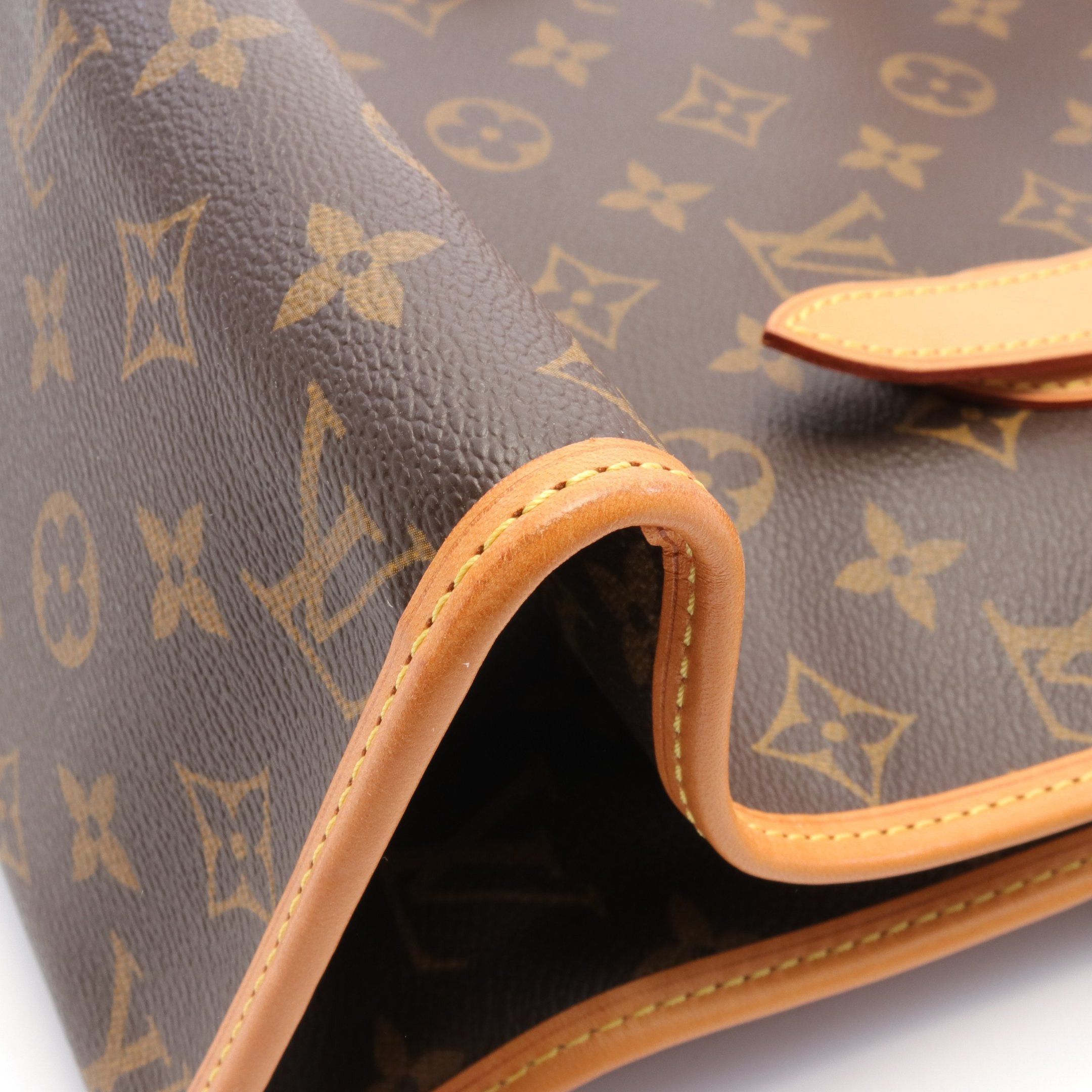 Louis Vuitton Louis Vuitton Popincourt O Monogram Shoulder Bag Tote Leather Brown Size ONE SIZE - 8 Thumbnail