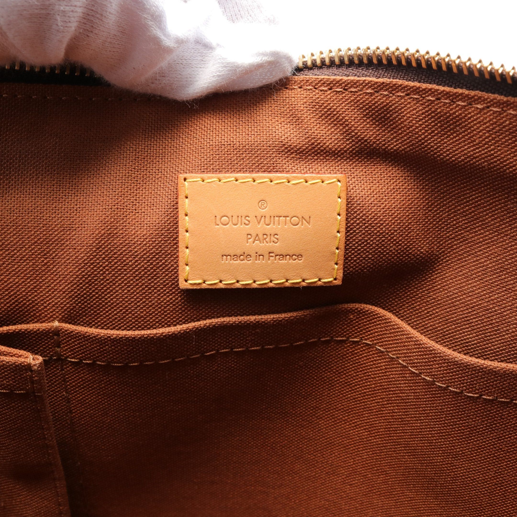 Louis Vuitton Louis Vuitton Popincourt O Monogram Shoulder Bag Tote Leather Brown Size ONE SIZE - 4 Thumbnail