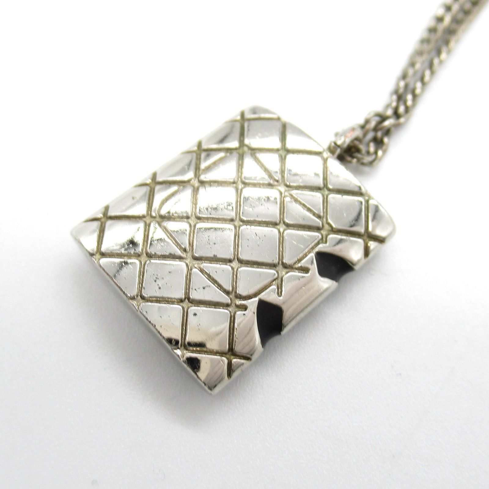 Chanel Chanel Necklace Silver Plated Size ONE SIZE - 4 Thumbnail