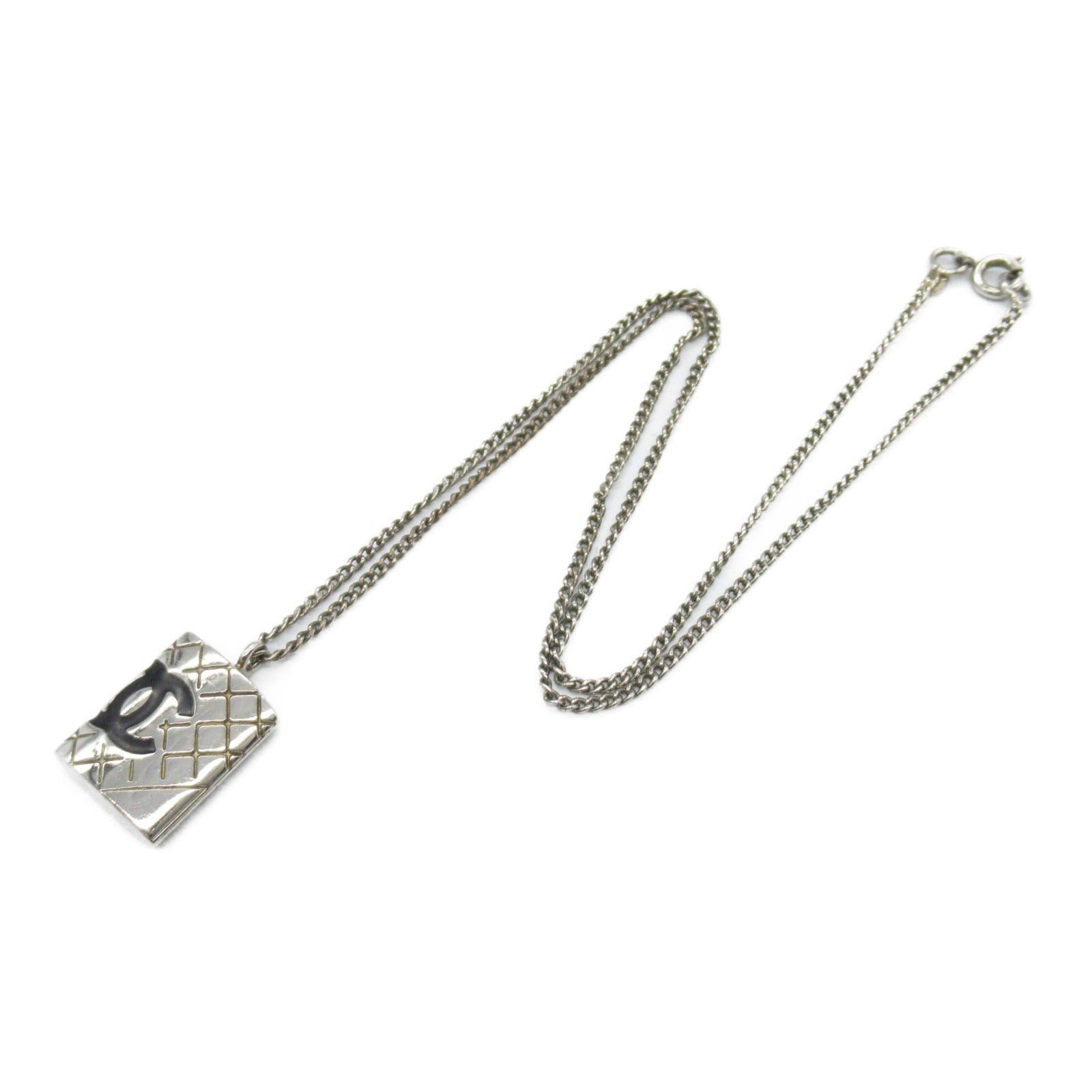 Chanel Chanel Necklace Silver Plated Size ONE SIZE - 3 Thumbnail