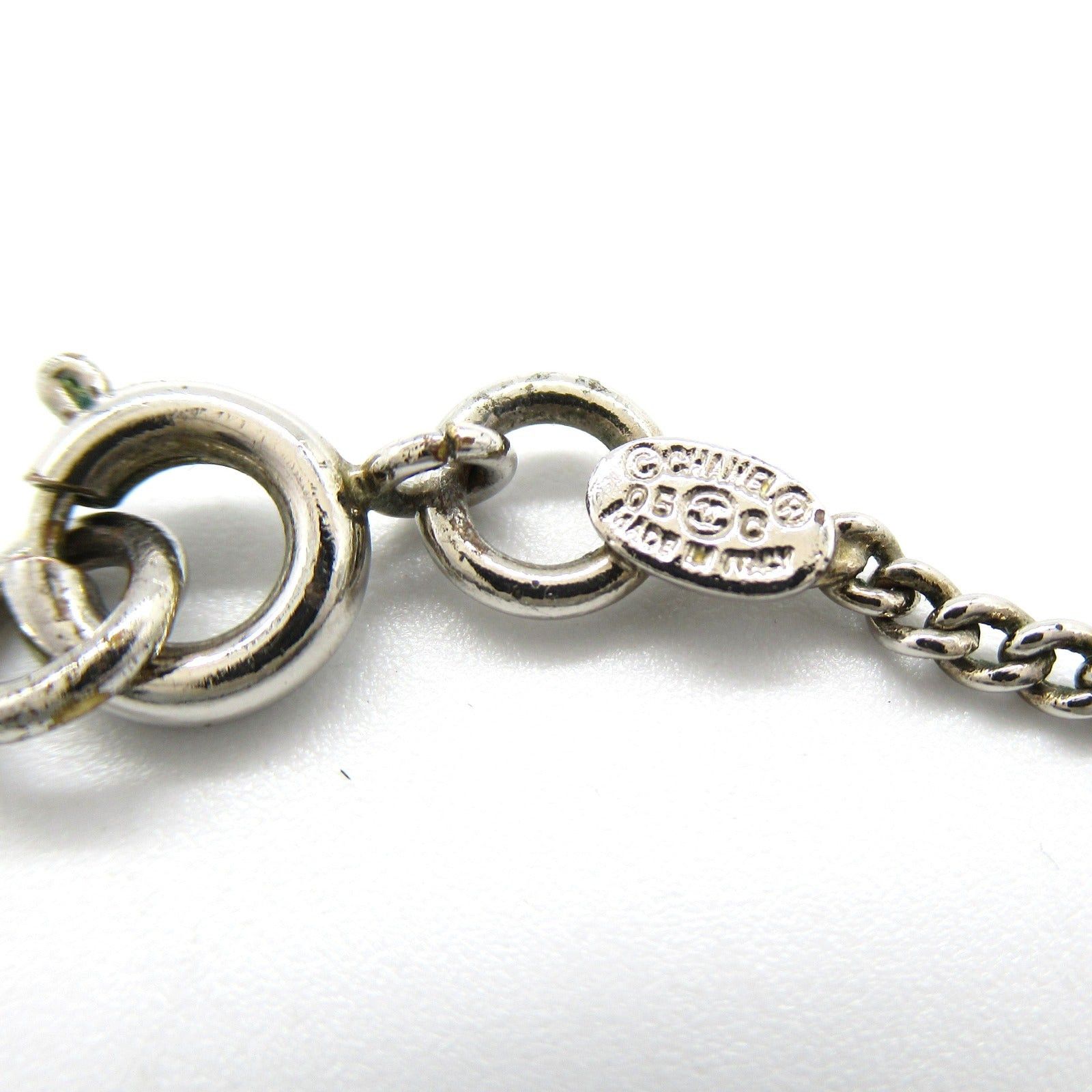 Chanel Chanel Necklace Silver Plated Size ONE SIZE - 5 Thumbnail
